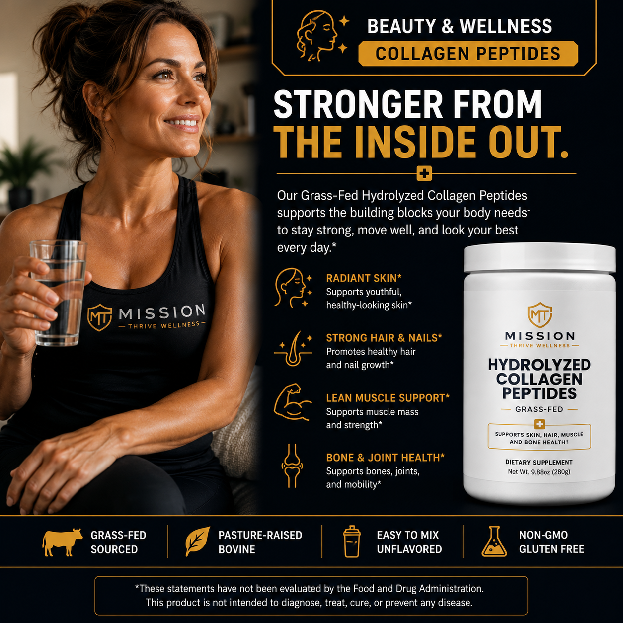 Grass-Fed Hydrolyzed Collagen Peptides
